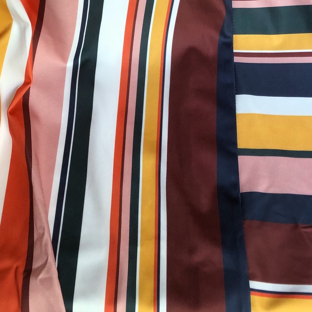 *LAST1* MULTI ASYMMETRIC STRIPE SKIRT - Picture 7 of 7